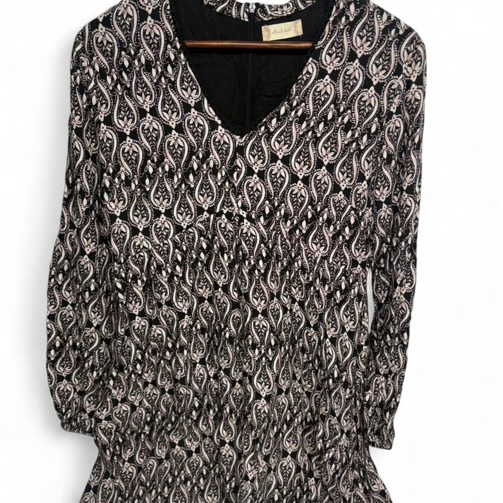 Altard State Choker Paisley Pheasant Dress Size L Boho Hippie